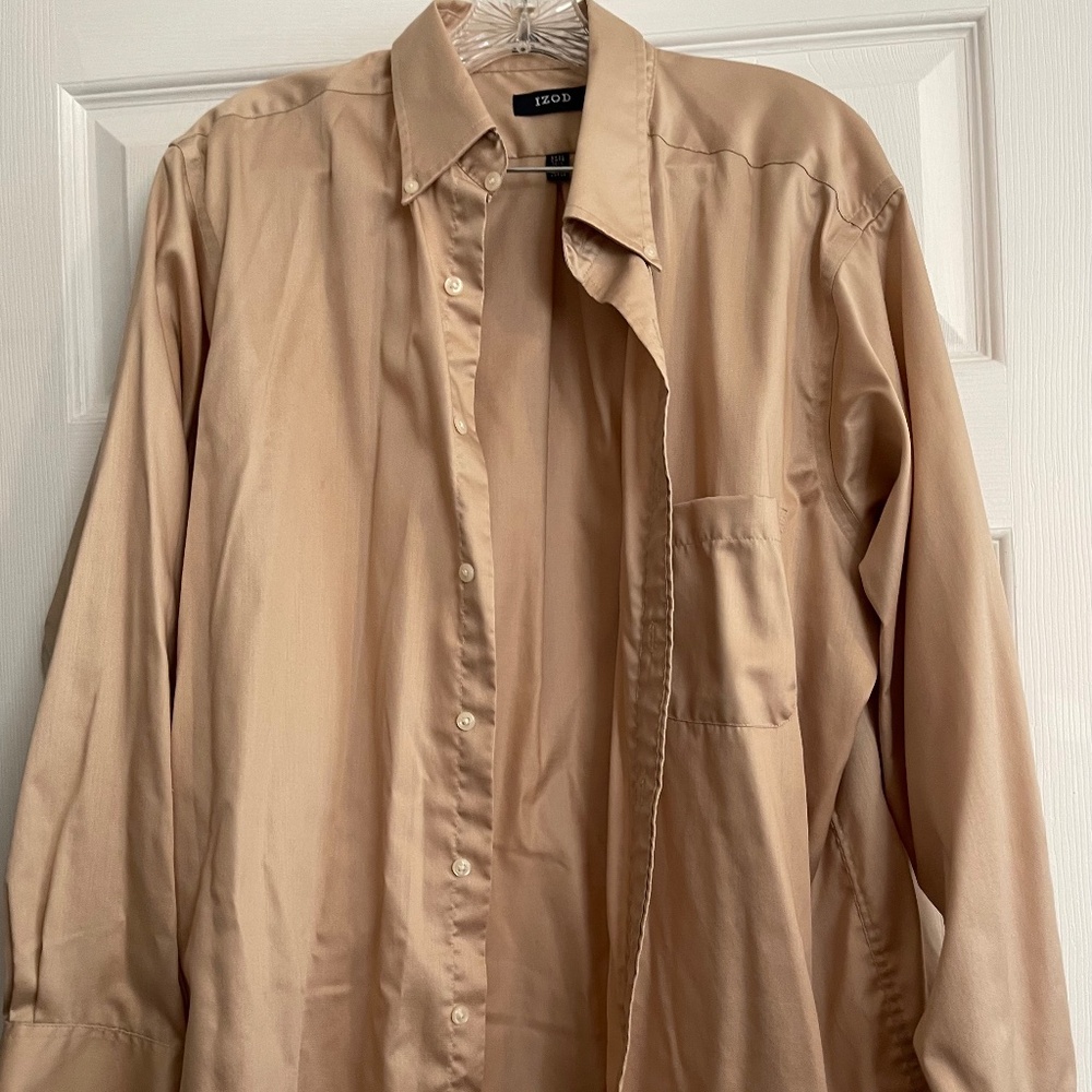 Izod, Large 16 1/2 32/33, Light Brown